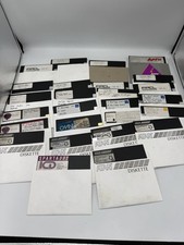 Atari 400 800 Computer Floppy Disk Lot Of 26 Antic Flexible Disk Control Data picture