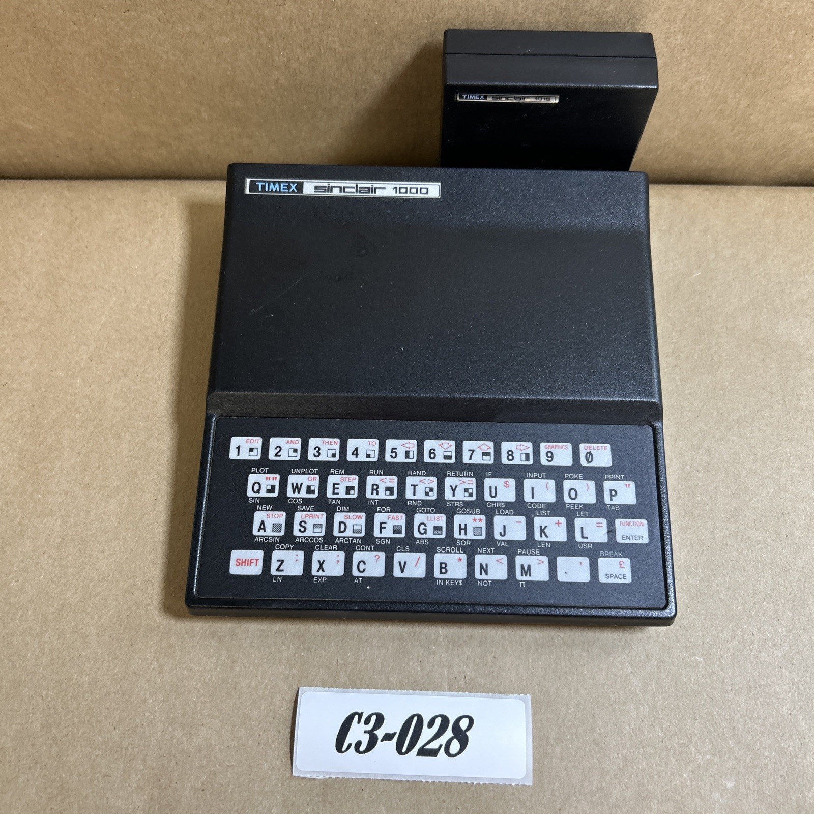 TIMEX Sinclair 1000 Vintage Computer w/ 1016 RAM Module Untested AS IS No Cables TIMEX Sinclair 1000 Vintage Computer w/ 1016 RAM Module Untested AS IS No Cables