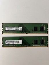 Micron 16GB (2x8GB) DDR4-3200 PC4-25600 Desktop RAM MTA4ATF1G64AZ-3G2E1 picture