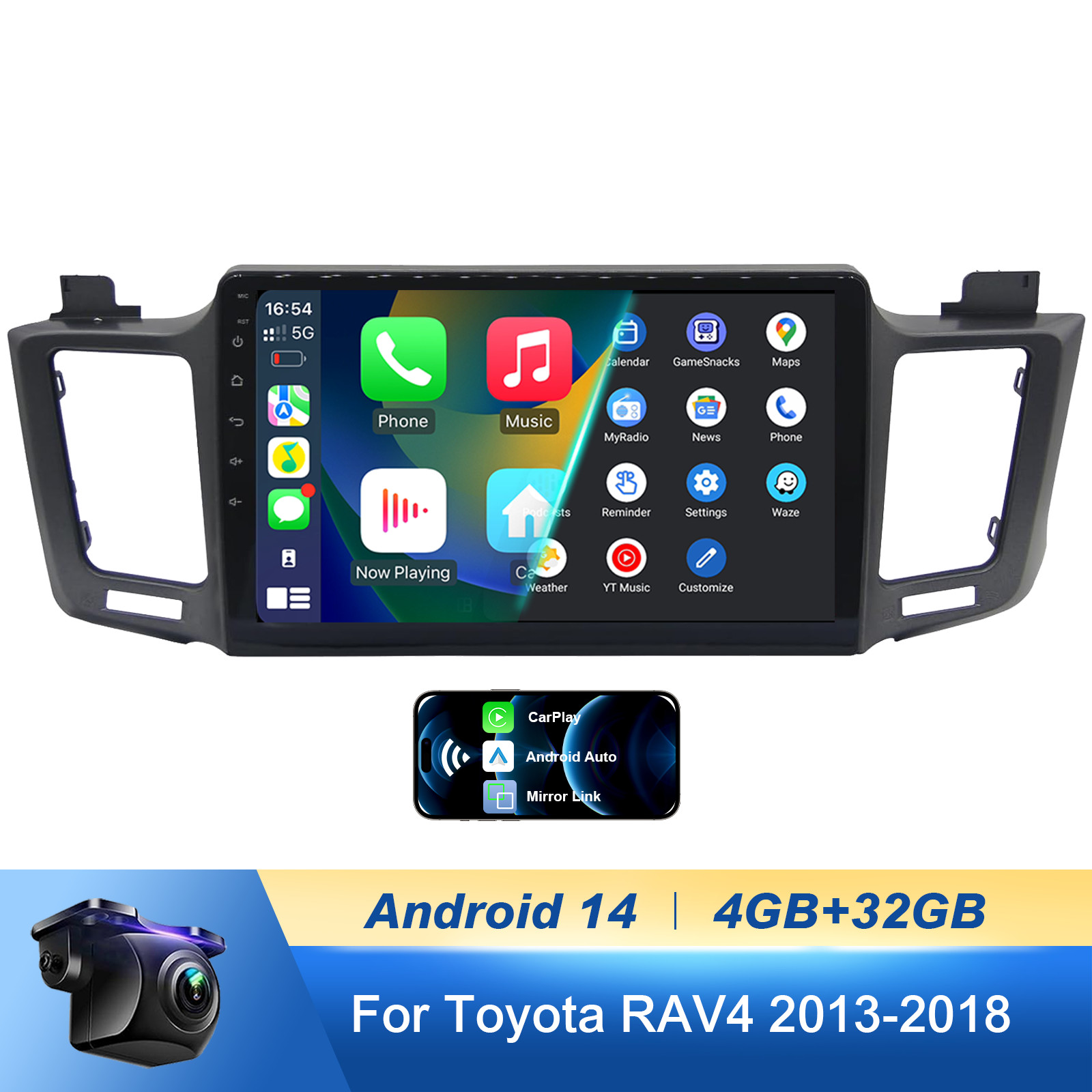 8Core 4+32G Toyota RAV4 2013-2018 10.1\ 8Core 4+32G Toyota RAV4 2013-2018 10.1\