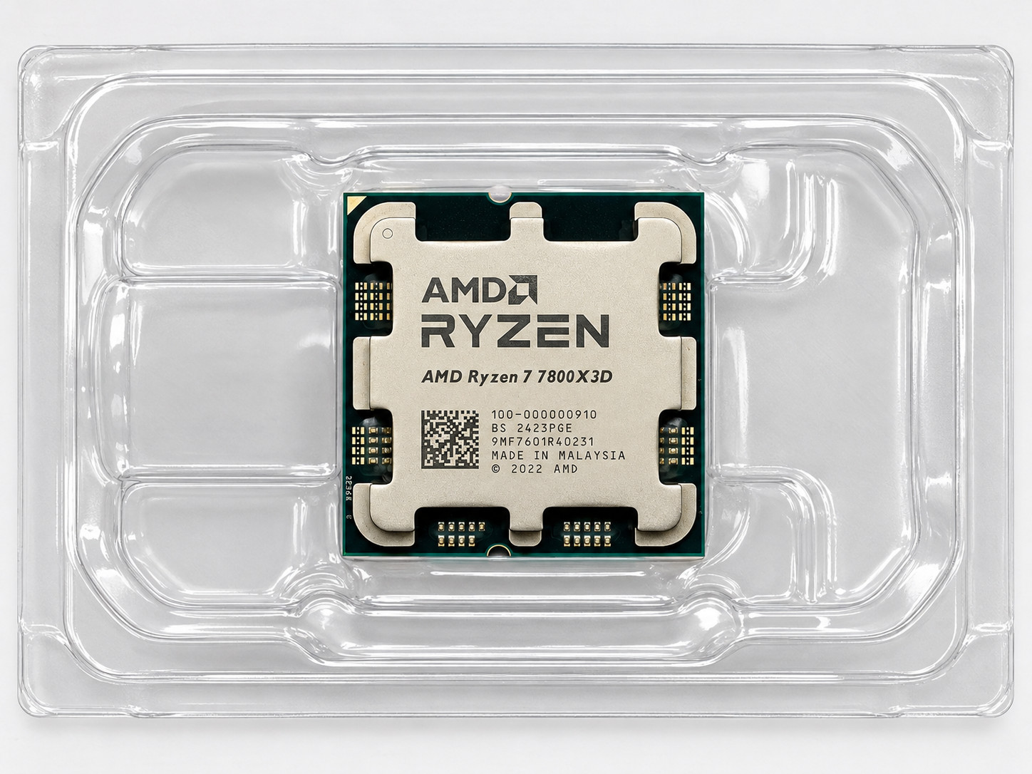 AMD Ryzen 7 7800X3D 8-Core AM5 Desktop CPU Processor 4.2GHz