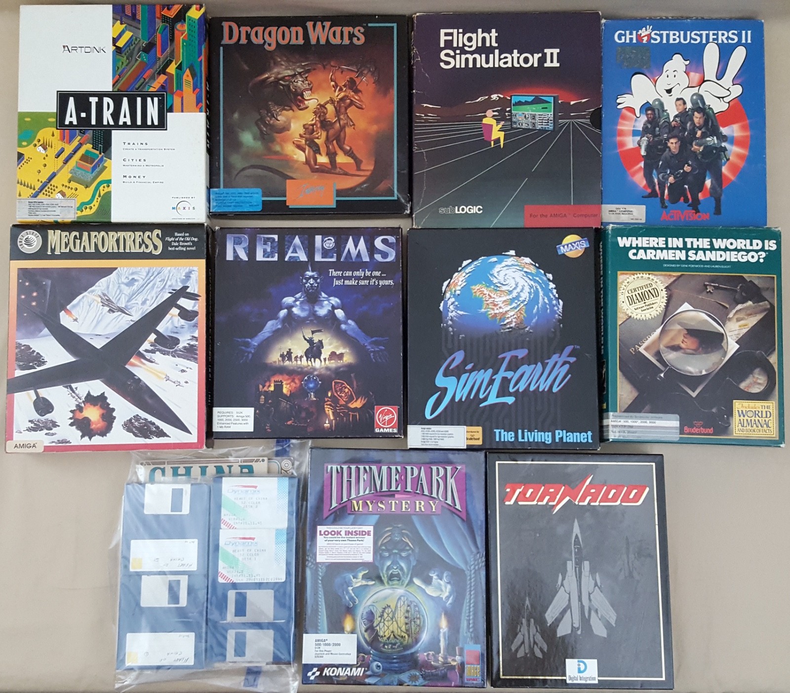 (10) BOXED Games for Commodore Amiga 500 600 1000 1200 2000 3000(T) 4000(T) (10) BOXED Games for Commodore Amiga 500 600 1000 1200 2000 3000(T) 4000(T)