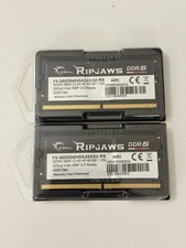 64GB (2X32GB) GSkill DDR5 5600MHz CL40 F5-5600S4040A32GX2 SODIMM Laptop RAM picture