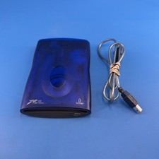 Vintage Iomega Zip 100MB USB Powered External Zip Drive Model Z100USBS Tested picture