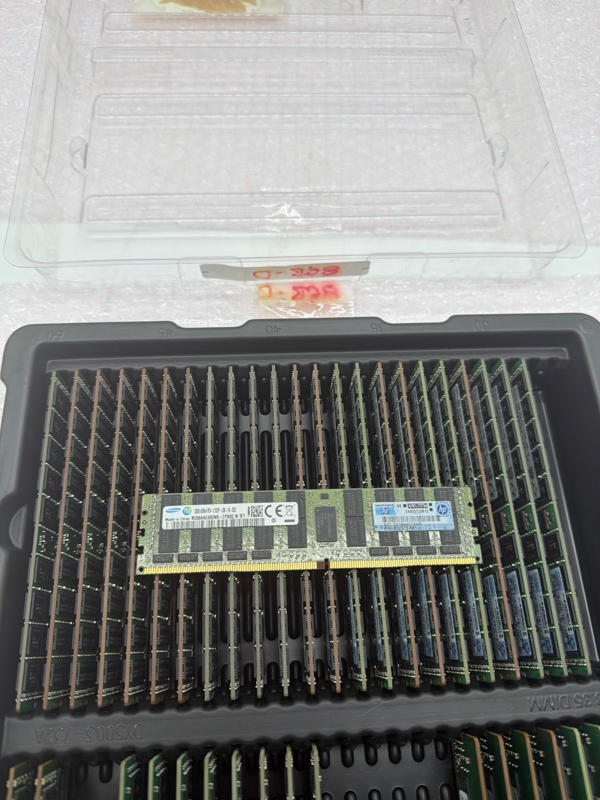 Lot of 24 Samsung 32GB DDR4 PC4-2133P LRDIMM M386A4G40DM0-CPB0Q Server RAM Lot of 24 Samsung 32GB DDR4 PC4-2133P LRDIMM M386A4G40DM0-CPB0Q Server RAM