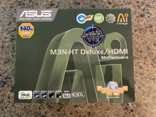 ASUS M3N-HT Deluxe/HDMI AM2+ Motherboard NEW COMPLETE 780a SLI Vintage NOS picture
