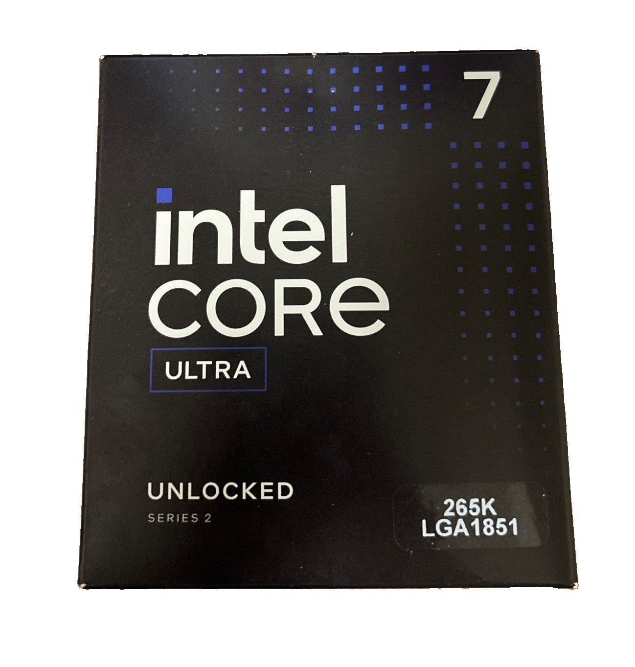 Intel Core Ultra 7 265K Series 2 Unlocked CPU LGA1851 20-Core 5.5GHz Sealed Intel Core Ultra 7 265K Series 2 Unlocked CPU LGA1851 20-Core 5.5GHz Sealed
