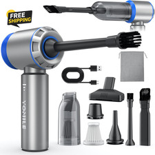 2-in-1 Cordless Air Duster 180000RPM Mini Vacuum 9000mAh Rechargeable picture