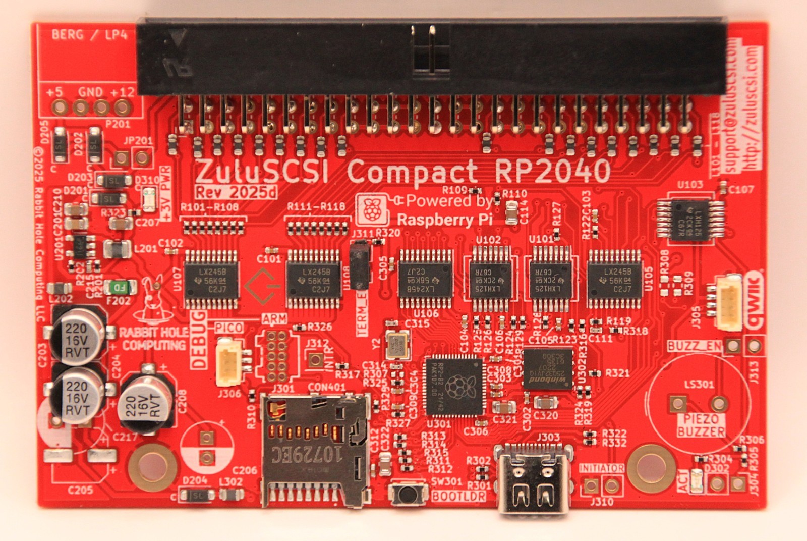 ZuluSCSI Compact RP2040 - an affordable SCSI-2 (and 1) emulator w/ USB-C ZuluSCSI Compact RP2040 - an affordable SCSI-2 (and 1) emulator w/ USB-C