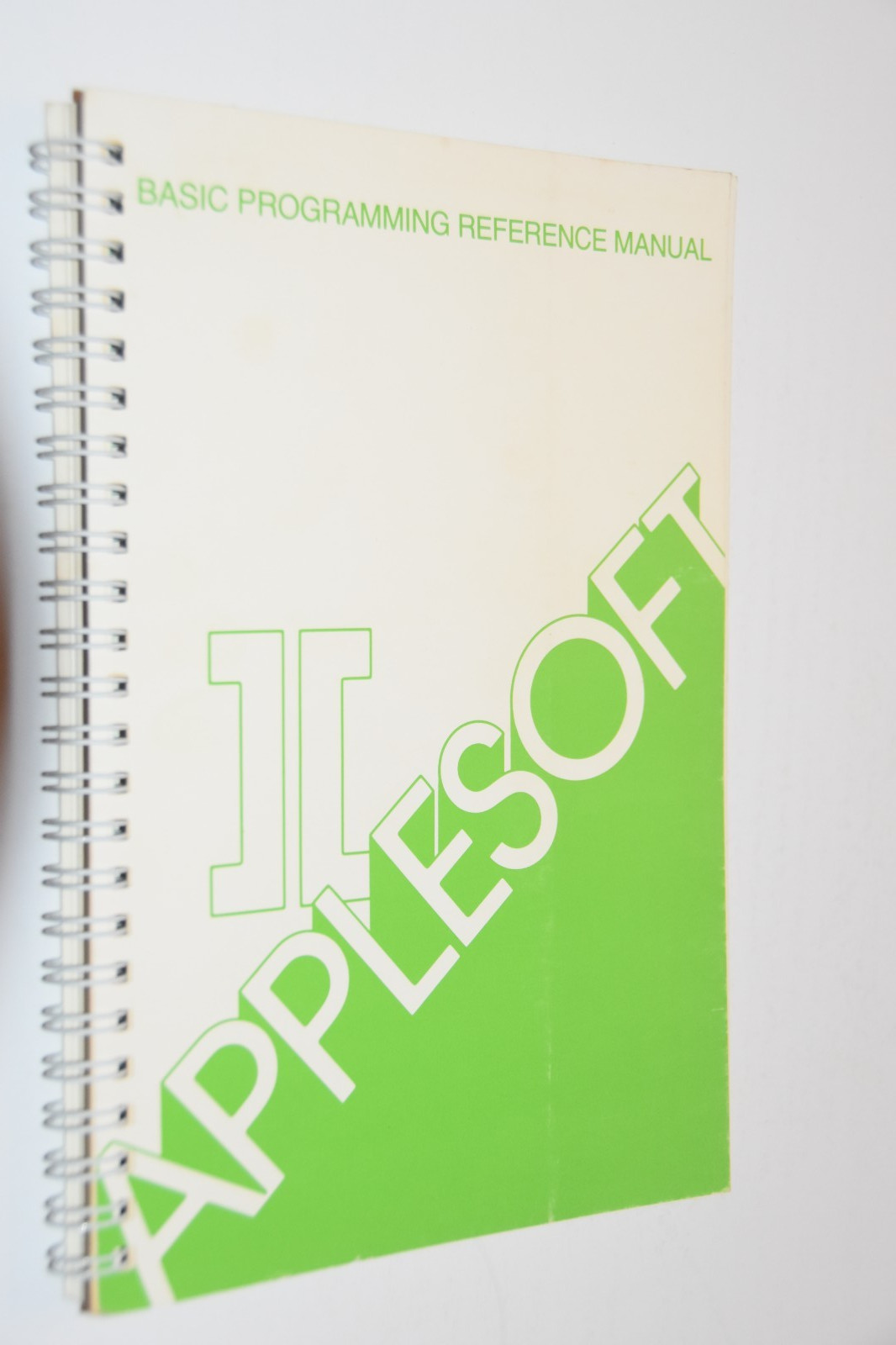 1978 Apple AppleSoft II Basic Book Programming Reference Manual Vintage A2L0006 1978 Apple AppleSoft II Basic Book Programming Reference Manual Vintage A2L0006