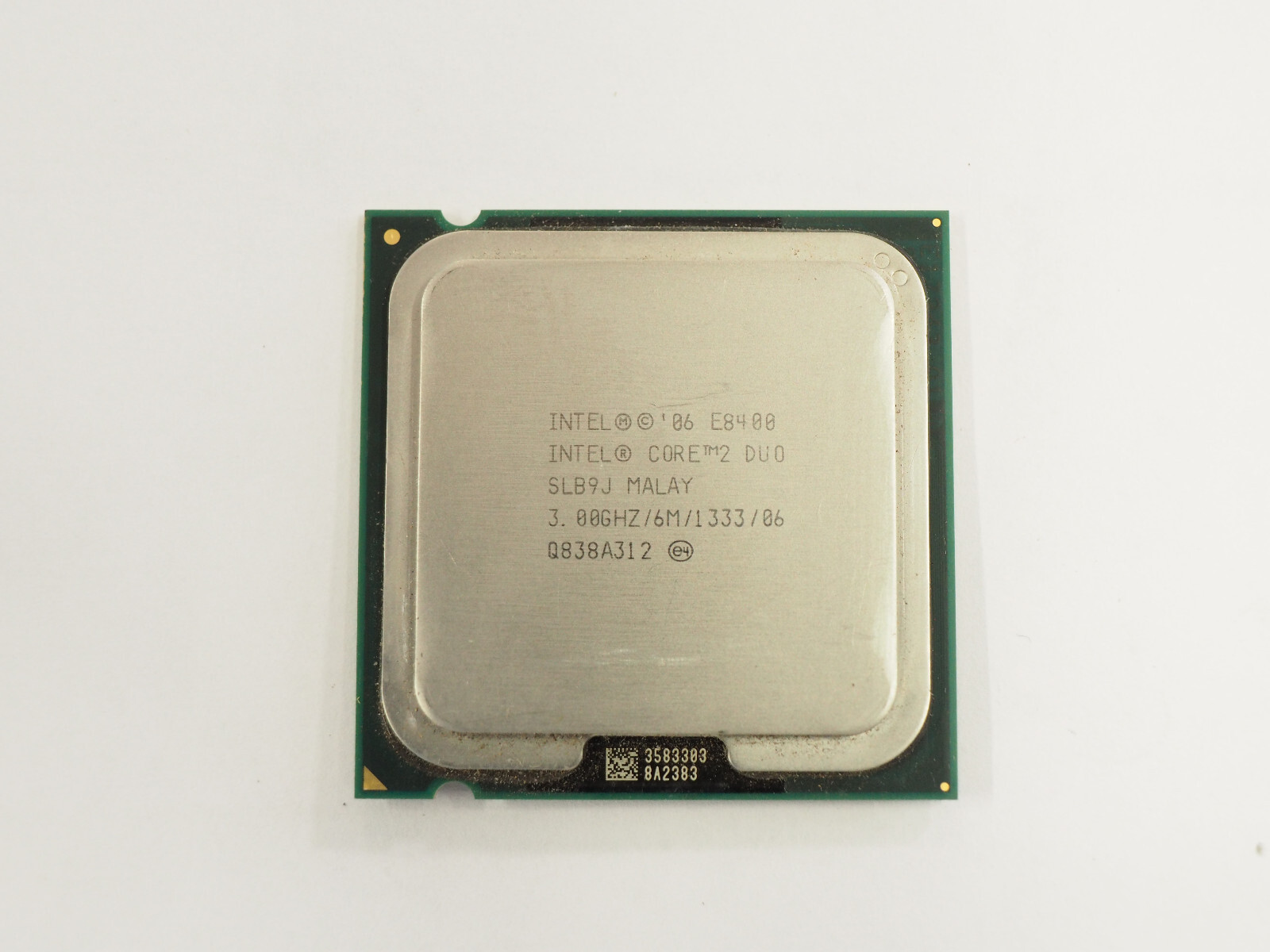 Intel Core 2 Duo E8400 LGA775 SLB9J 3.0GHz 6MB CPU Processor Intel Core 2 Duo E8400 LGA775 SLB9J 3.0GHz 6MB CPU Processor