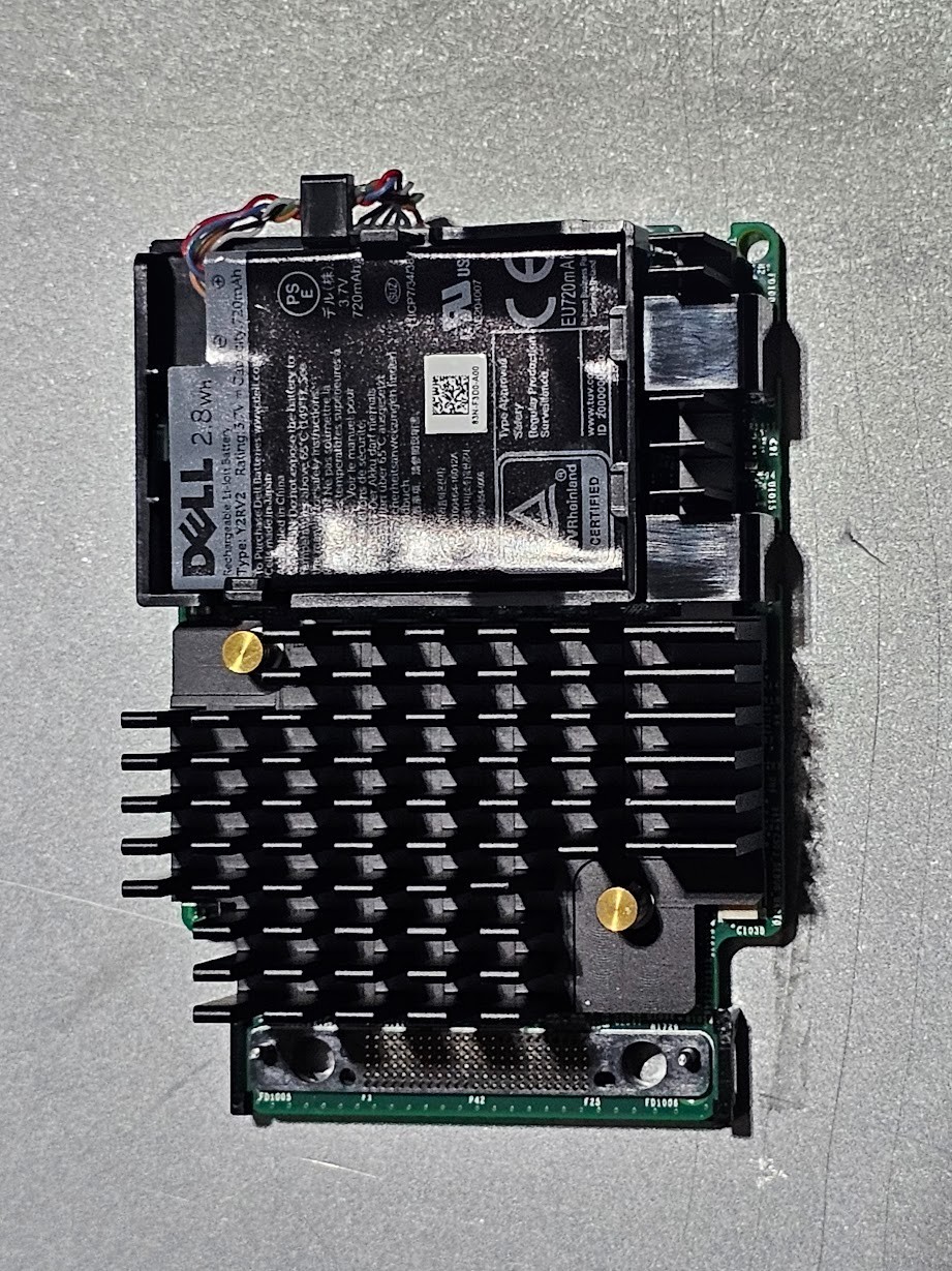 Dell PERC H740p Mini Mono RAID Controller 8GB 0878M 5FMY4 GP6RN