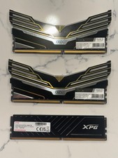 LOT OF 3 32GB DDR4 Desktop RAM 96GB 2x32GB OLOy WarHawk RGB + 32GB XPG D35 picture