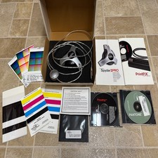 Vintage Photoshop Plug-in Lot - Corel Painter 11, Boxed Spyder2PRO Calibrator picture