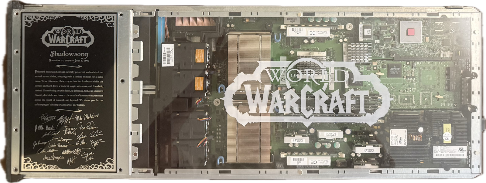 World of Warcraft Shadowsong Server Blade