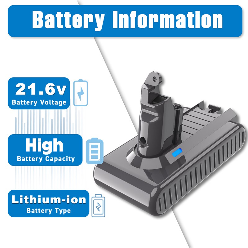 Battery For Dyson V7/V6/V10/V8 battery Absolute Vacuum Cleaner Sony cell Battery Battery For Dyson V7/V6/V10/V8 battery Absolute Vacuum Cleaner Sony cell Battery