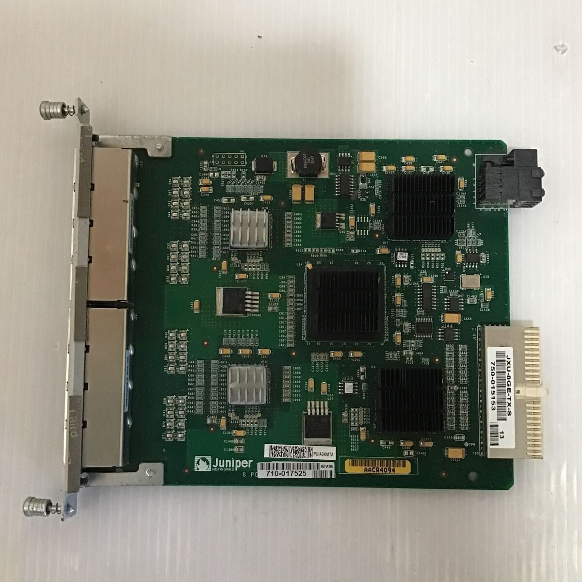 Used: Juniper JXU-8GE-TX-S 8-Port Gb Ethernet Controller Number ci660