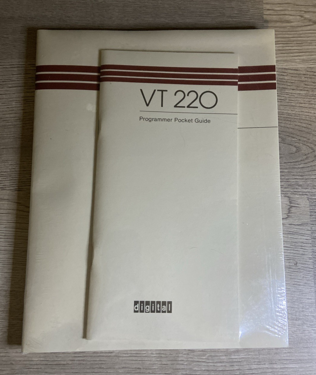 Vintage DEC Digital VT220 Programmer Pocket Guide Factory Sealed NOS