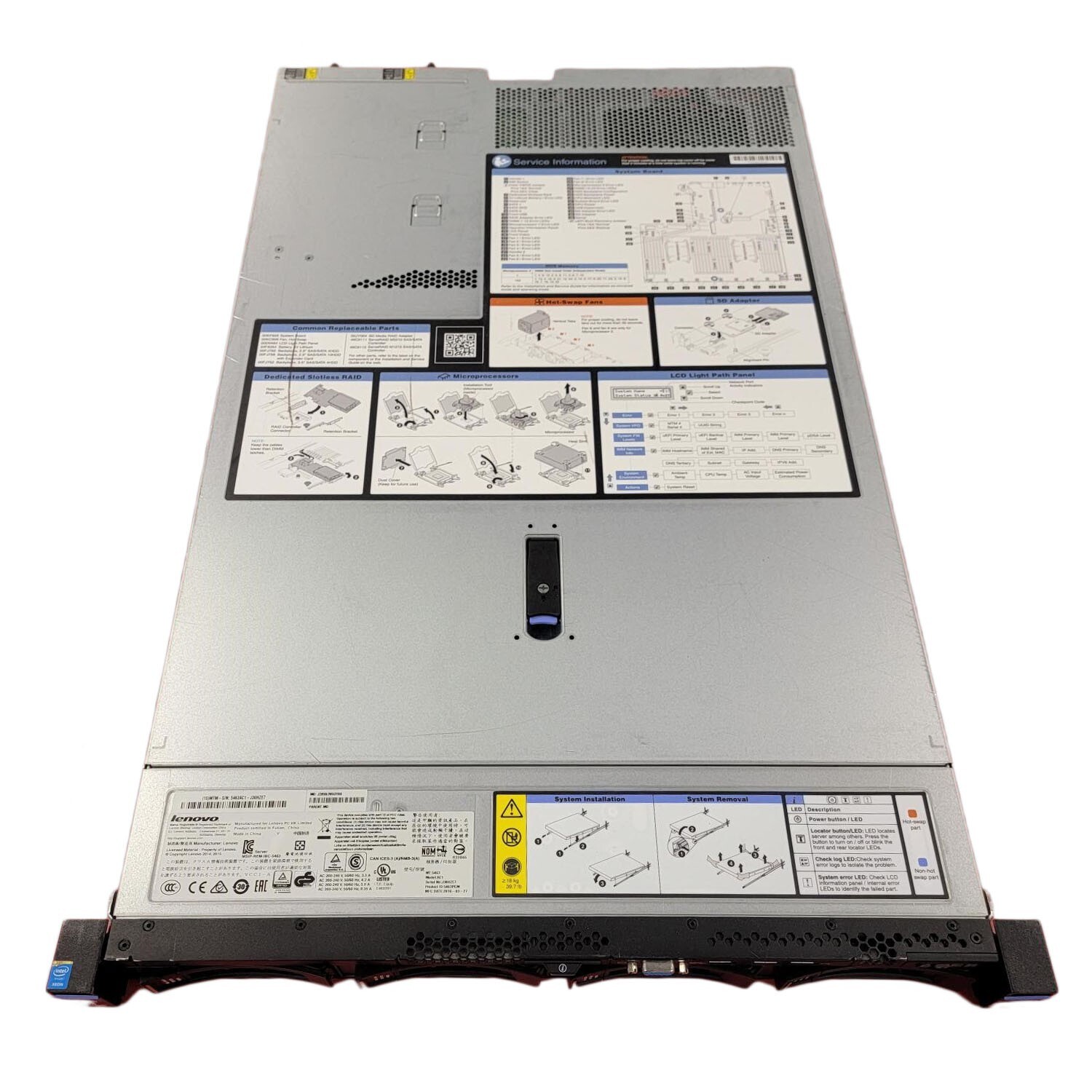 IBM X3550 M5 5463-AC1,2 X E5-2640V3 2.6GHZ 8C, 16 GB, DUAL 750W, 2 X 1TB SERVER IBM X3550 M5 5463-AC1,2 X E5-2640V3 2.6GHZ 8C, 16 GB, DUAL 750W, 2 X 1TB SERVER