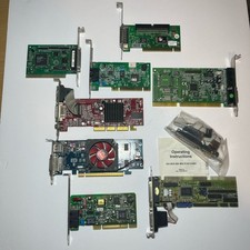 Vintage Graphics Card & Sound Card Lot of 8 UNTESTED picture