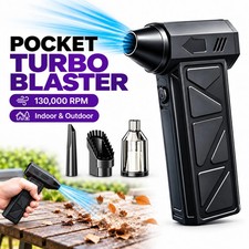 130,000 RPM Cordless Air Duster Mini Blower with Vacuum Attachments picture