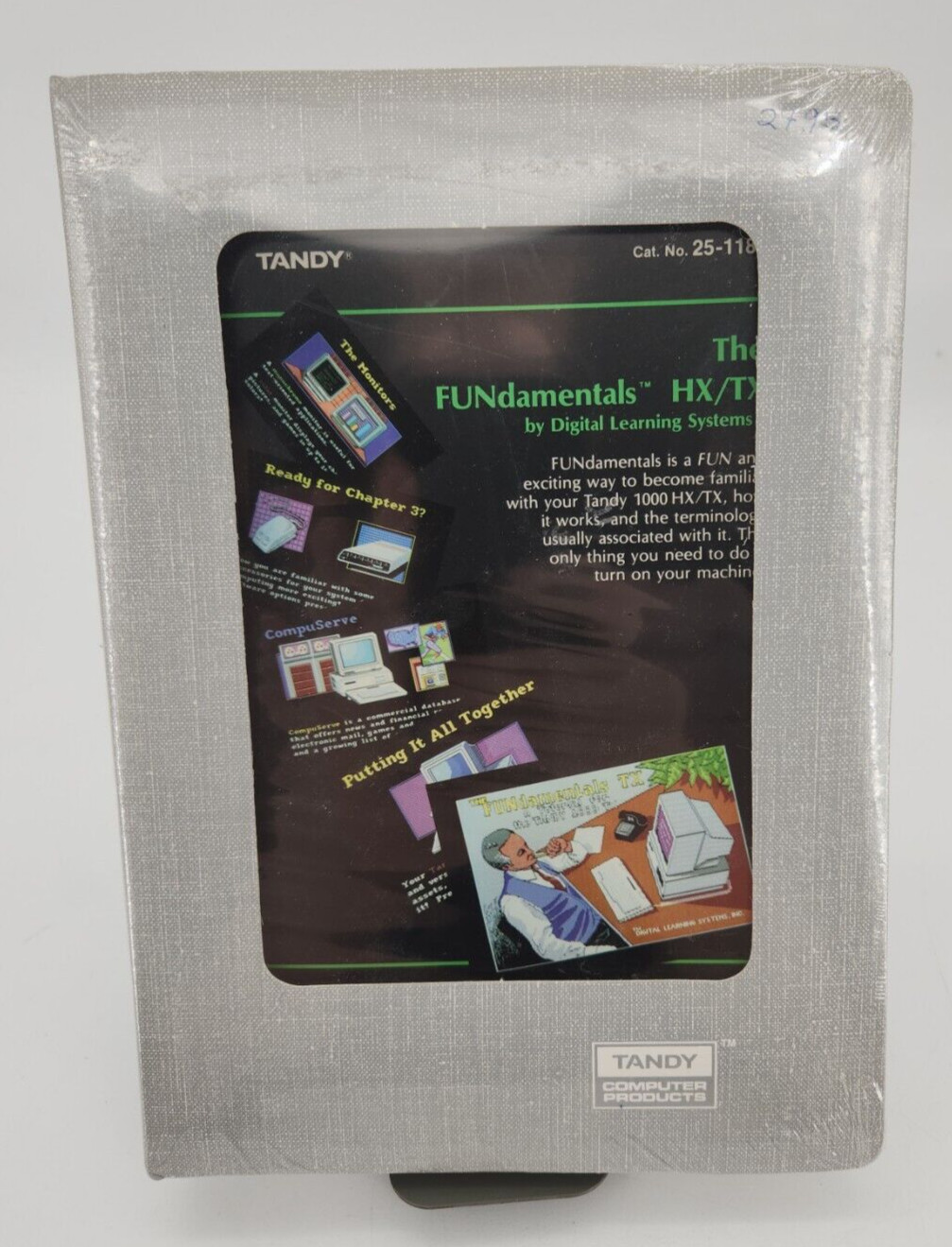 Vintage Tandy the fundamentals HX/TX tandy cat. no. 25-1186 New Sealed