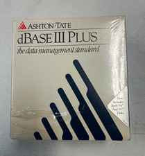 Vintage Ashton-Tate dBASE III PLUS Big Box Software - Factory Sealed 5.25 & 3.5 picture