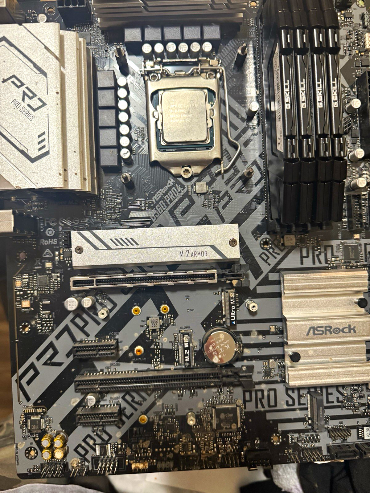 ASRock b560 ATX Motherboard + Intel Core i5-11600K CPU Combo Gaming + 32 GB DDR4