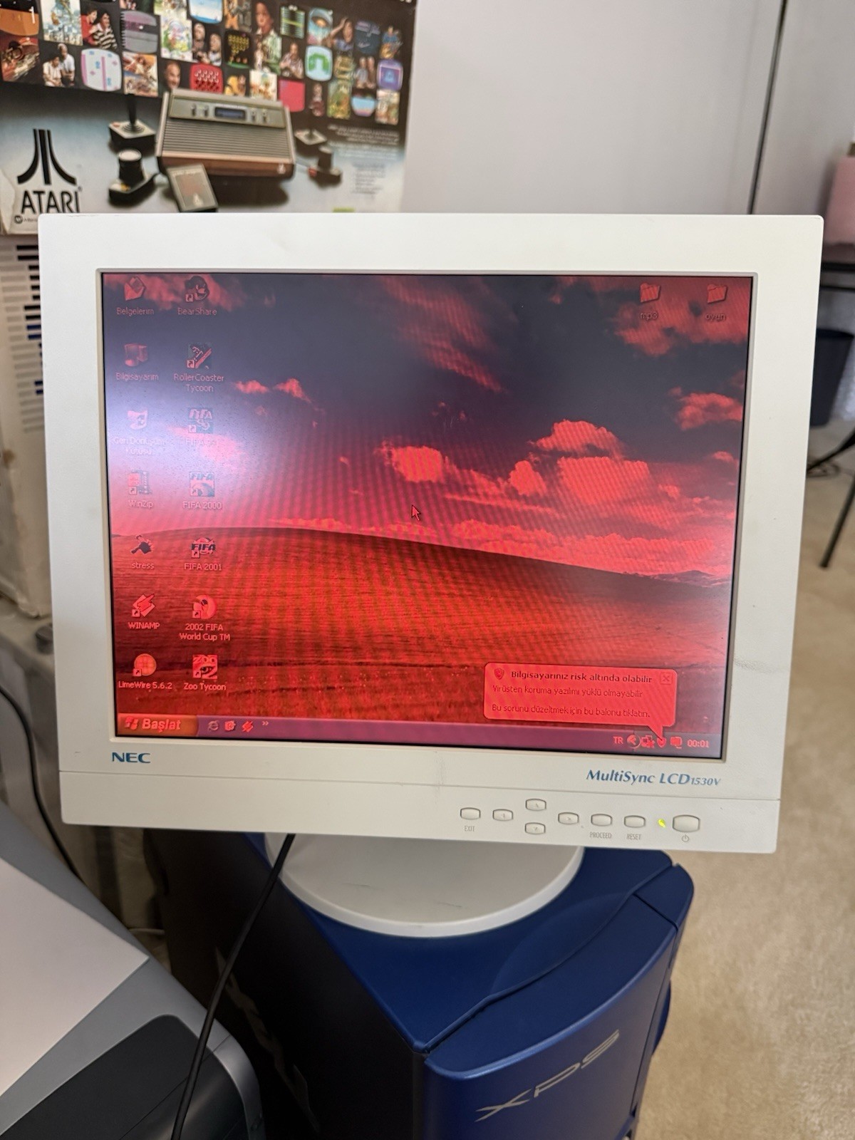 NEC MultiSync LCD1530V 15” Vintage LCD Monitor – Parts/Repair