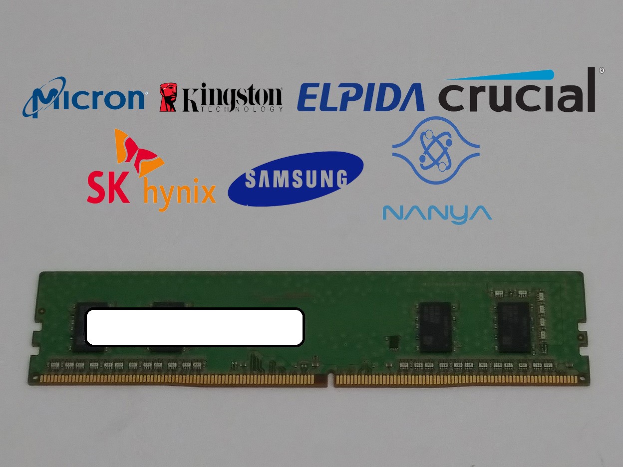 Major Brand 4 GB PC4-21300 (DDR4-2666) 1Rx16 DDR4 Desktop Memory Major Brand 4 GB PC4-21300 (DDR4-2666) 1Rx16 DDR4 Desktop Memory