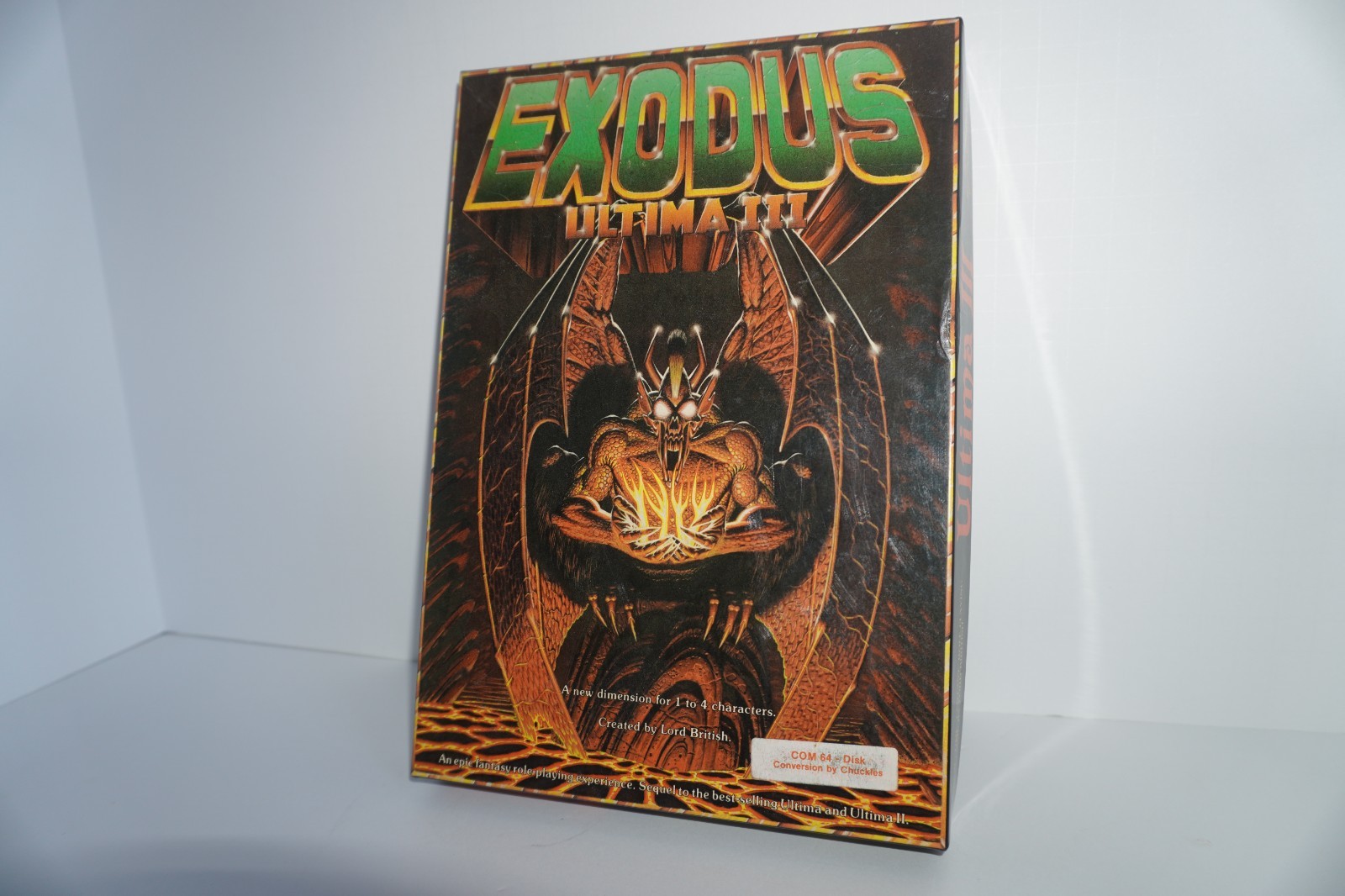 Ultima III Exodus, Origin Systems, Complete, for Commodore 64, Tested and works Ultima III Exodus, Origin Systems, Complete, for Commodore 64, Tested and works