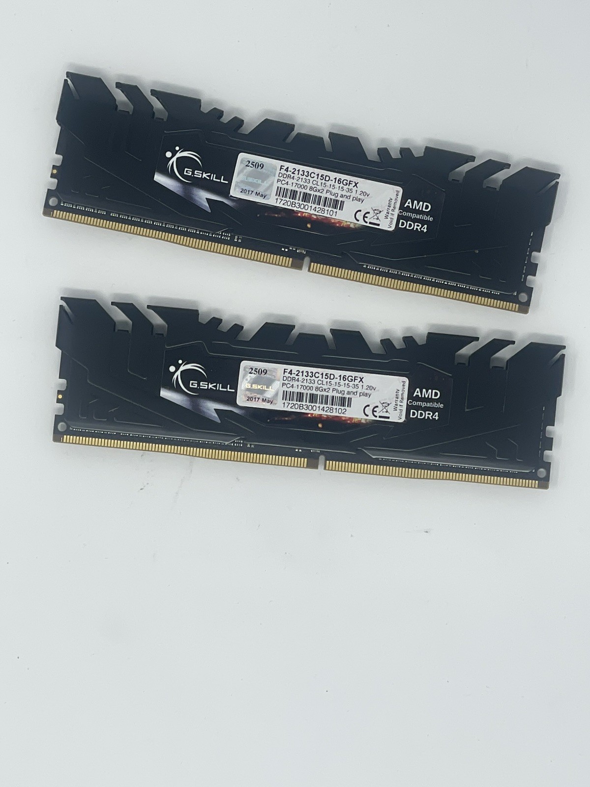 G.SKILL Flare X 16GB (2x8GB) DDR4 Desktop Gaming RAM F4-2133C15D-16GFX