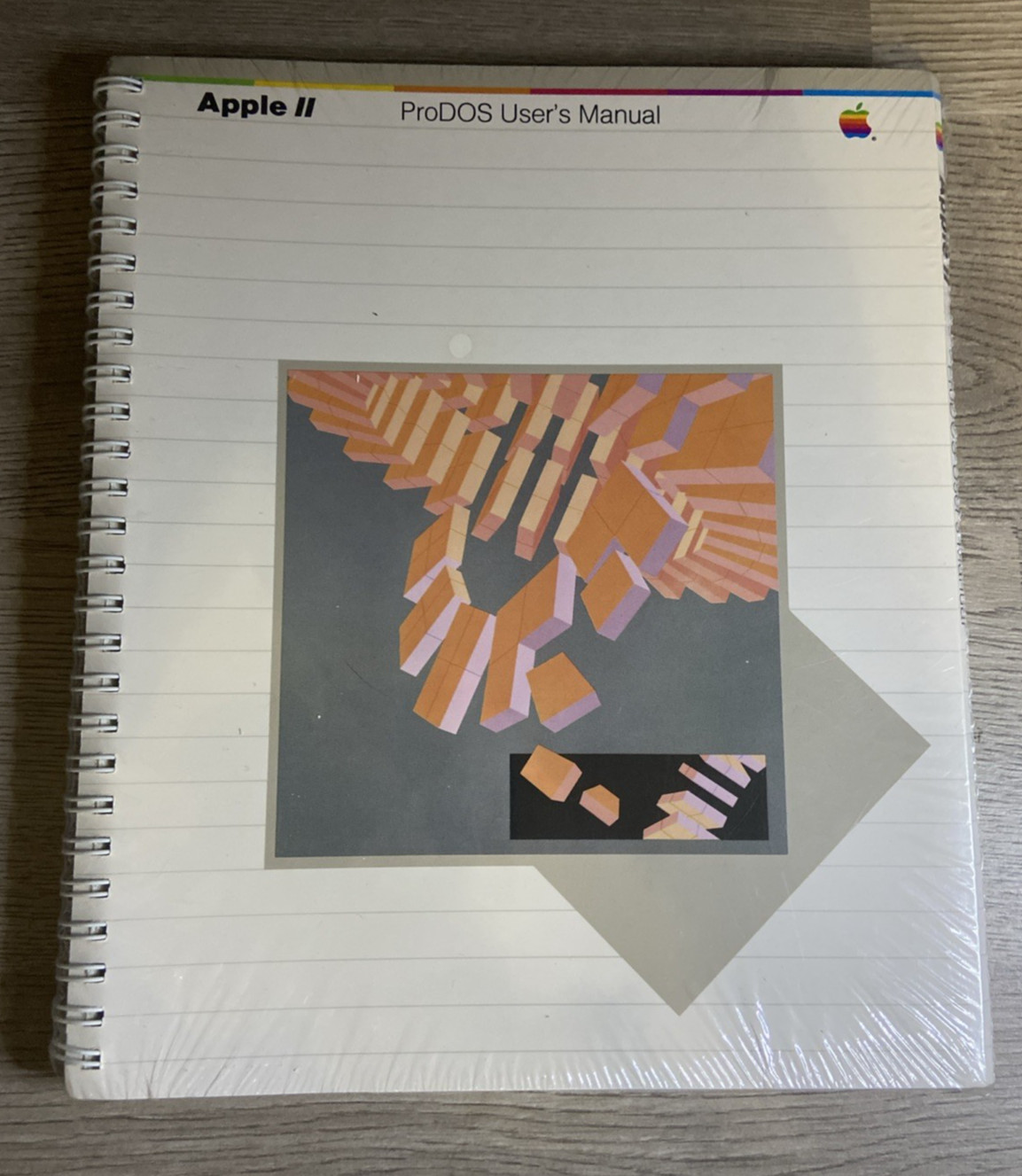 Apple II ProDOS User\'s Manual & IIe Supplement Factory Sealed Vintage