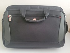 SwissGear Wenger Mainframe 16 Laptop Briefcase Black SKU 64038010 Excellent Cond picture