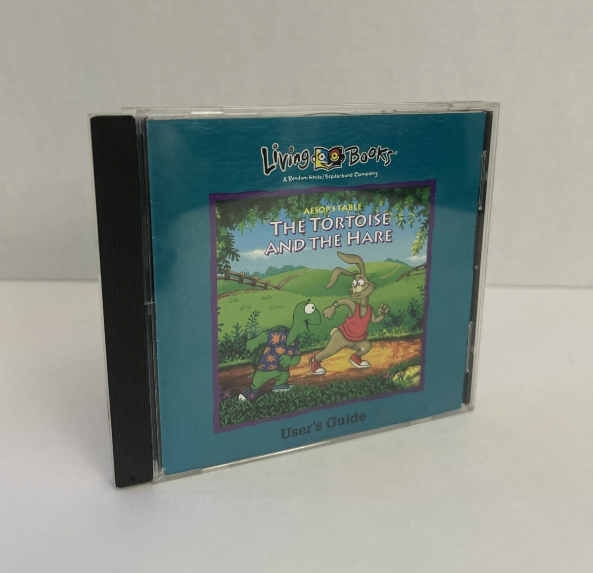 Living Books The Tortoise and the Hare PC CD-ROM 1994 Vintage Windows Mac Manual Living Books The Tortoise and the Hare PC CD-ROM 1994 Vintage Windows Mac Manual