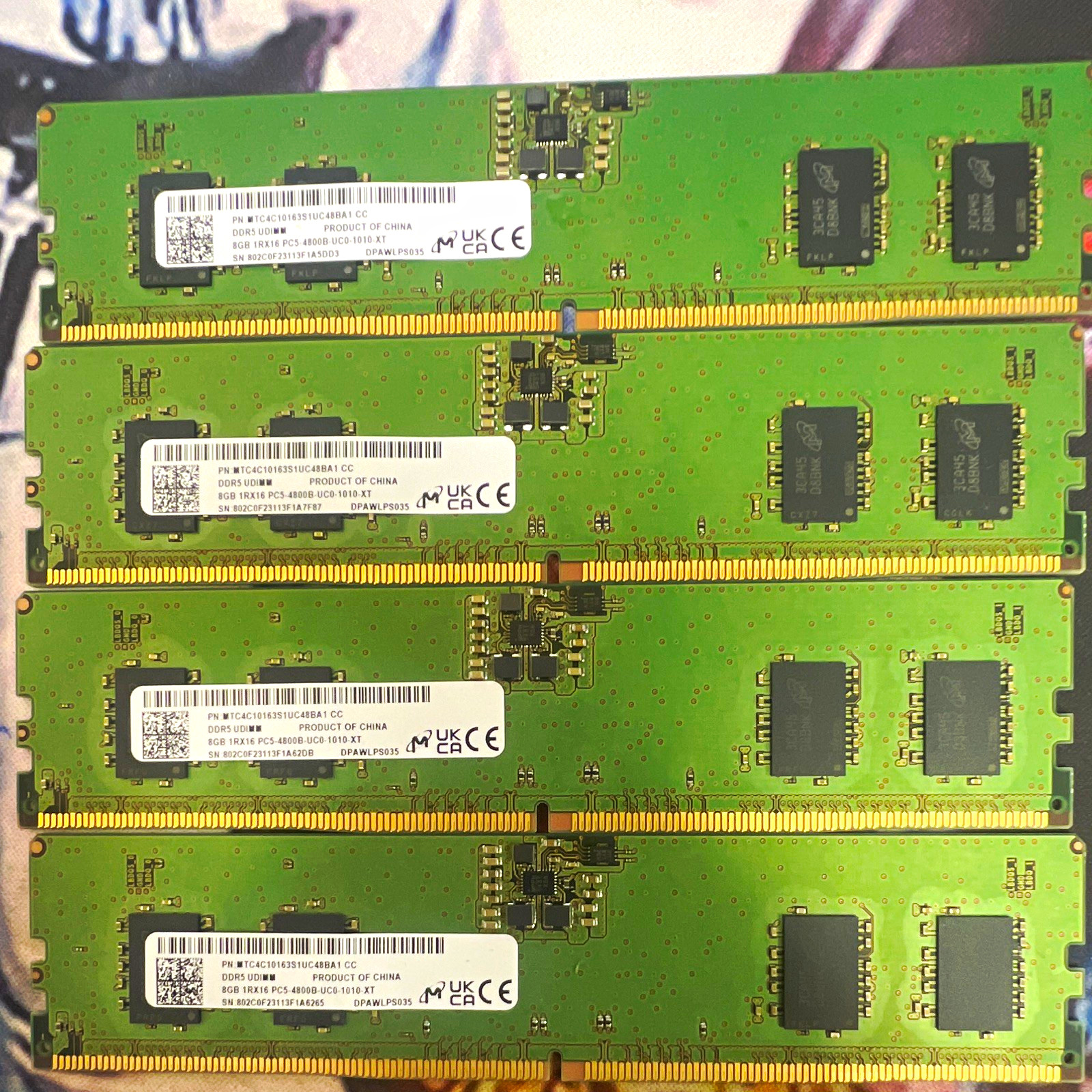Micron 32GB (4x8GB) DDR5-4800