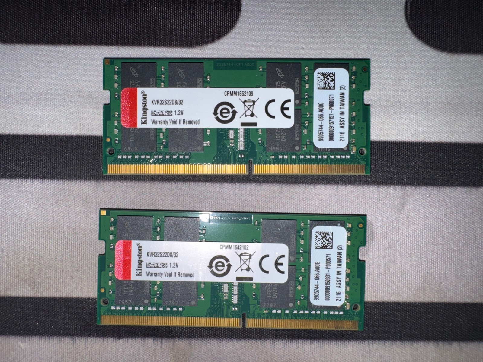 Kingston ValueRAM 64GB (32GBx2) DDR4 SDRAM Memory Module (KVR32S22D8/32)