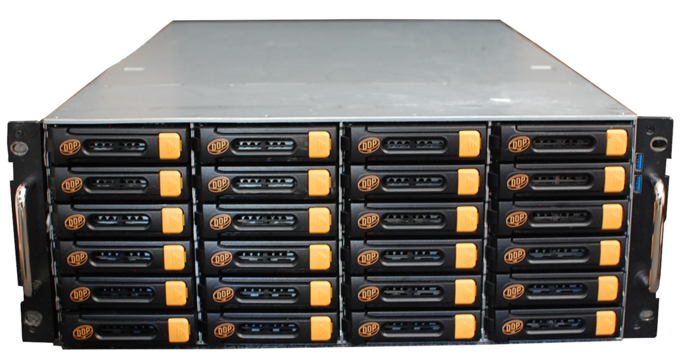 Ardis DDP24D 24-Bay 4U SAN Server X10DRH-iT LSI 9361-8 Dual E5-2630Lv4 V5 Tested