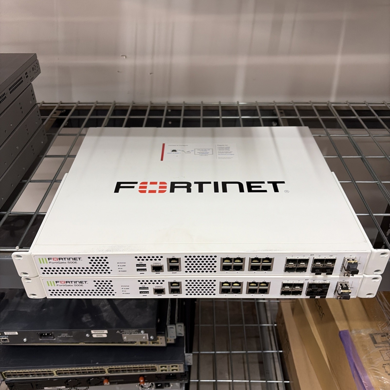 Fortinet FortiGate 500E FG-500E Network Security Firewall with Single AC Fortinet FortiGate 500E FG-500E Network Security Firewall with Single AC