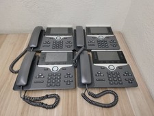 LOT OF 4 - Cisco CP-8811 IP Phone 8811 VoIP Business Desk Phone Office Gigabit picture