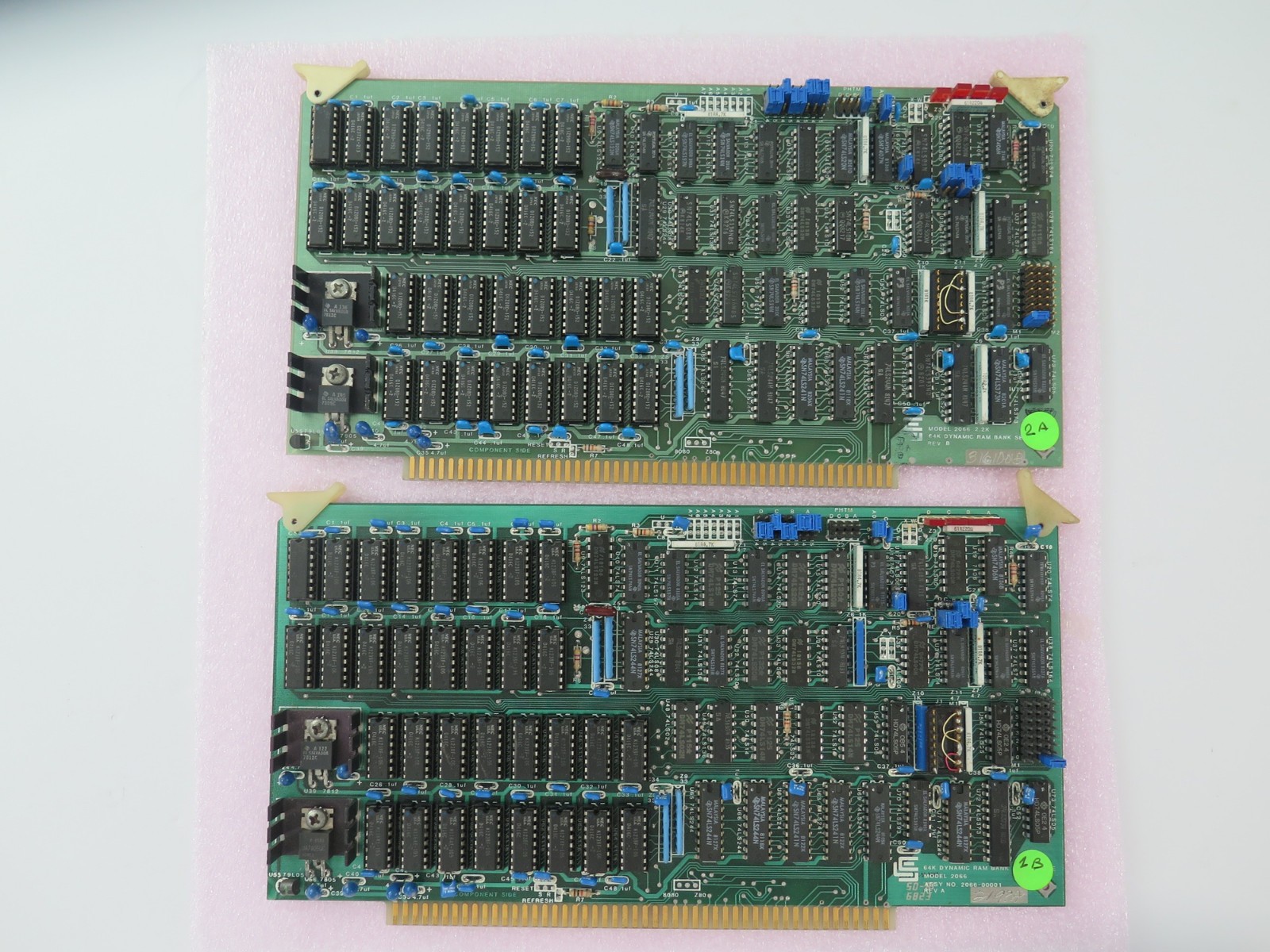 Vintage Rare California Computer Systems 2  Boards for S-100 Systems 64k DRAM