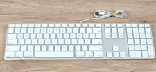 Apple A1243 Aluminum Wired Keyboard MB110LL/A🚀Full Size, Slim, Mac, Genuine OEM picture
