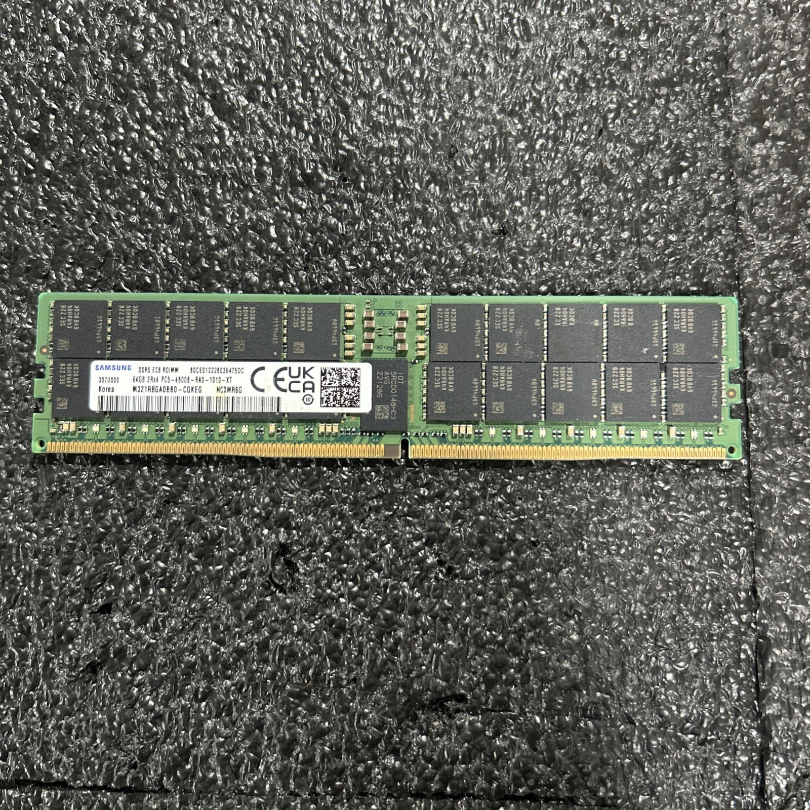 M321R8GA0BB0-CQK SAMSUNG 64GB (1X64GB) 2RX4 PC5-4800B MEMORY