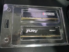 Kingston FURY Beast 128GB (4 x 32GB) PC4-28800 (DDR4-3600) UDIMM Memory - Black picture
