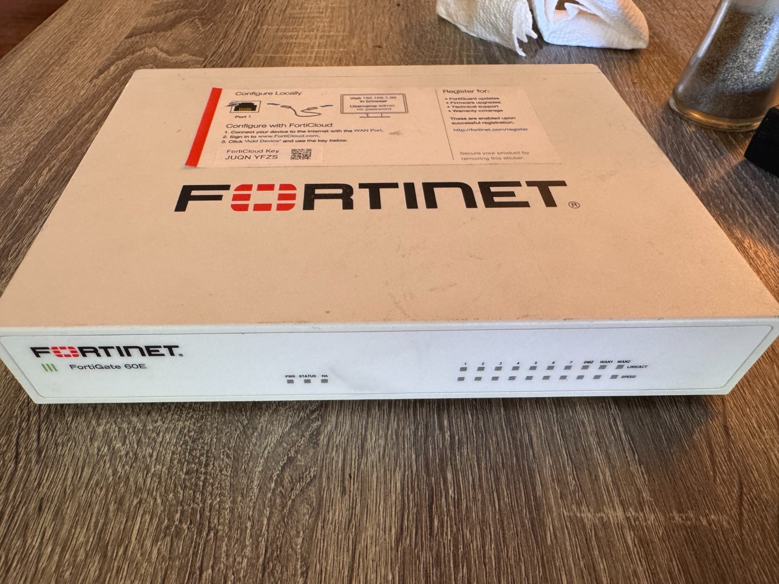 Fortinet FortiGate 60E Network Security Firewall