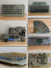 LOT of 14 DATA 100 Corporation Mainframe Terminal Boards Memory Backplane Gold picture