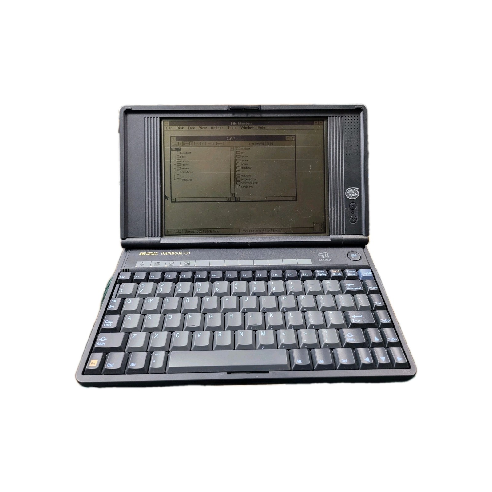 Vintage HP Omnibook 530 With Built-in Mouse Vintage HP Omnibook 530 With Built-in Mouse
