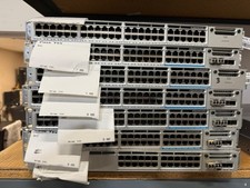 LOT OF 7 CISCO CATALYST 3850 SWITCHES, SEE LIST picture