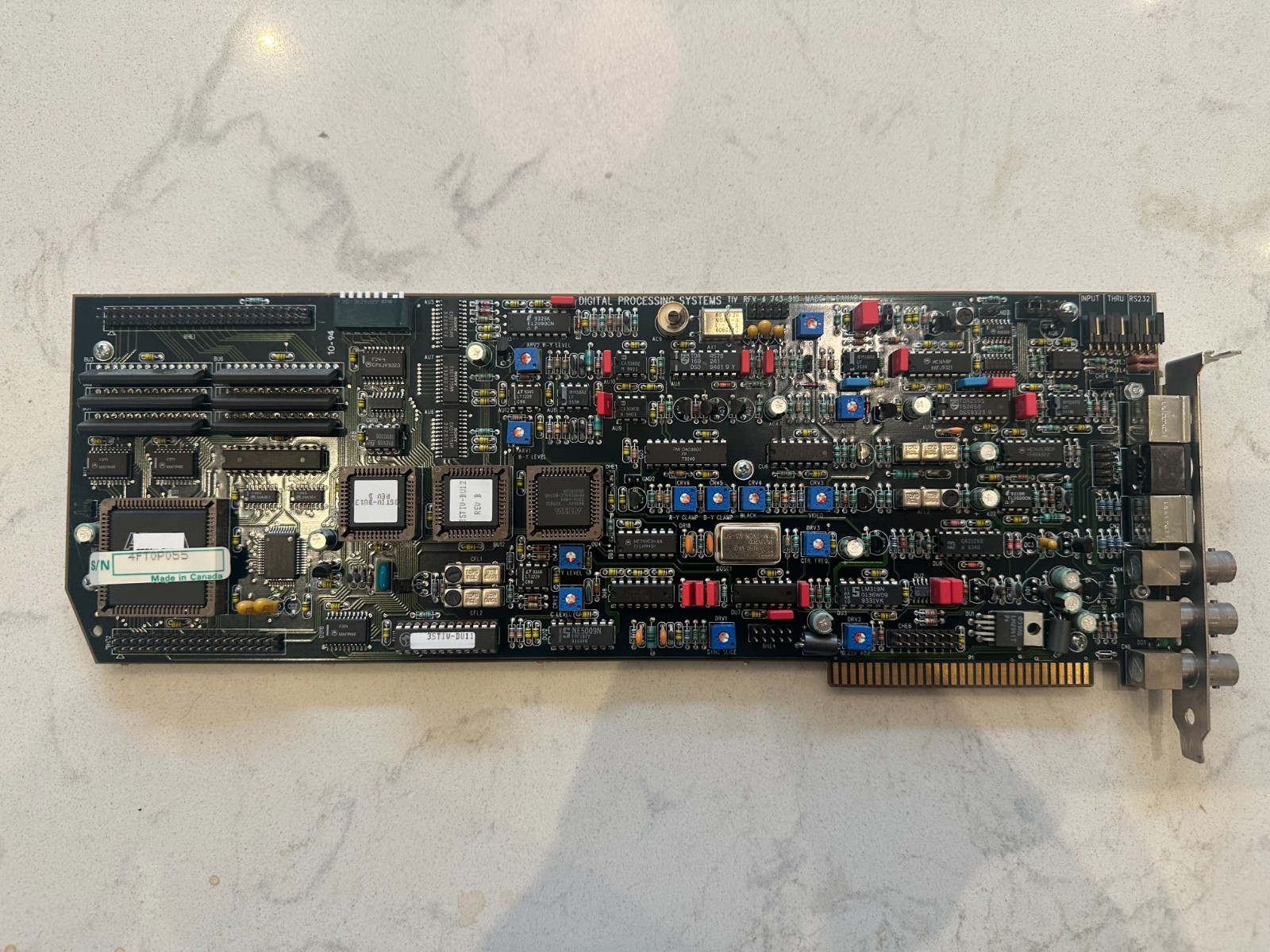 DPS Digital Processing Systems TIV Revision 4 743-910 for Amiga 2000