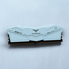 Team Group T-FORCE DELTA 16GB-6400 (1x16) White RGB Desktop Ram CL38 picture